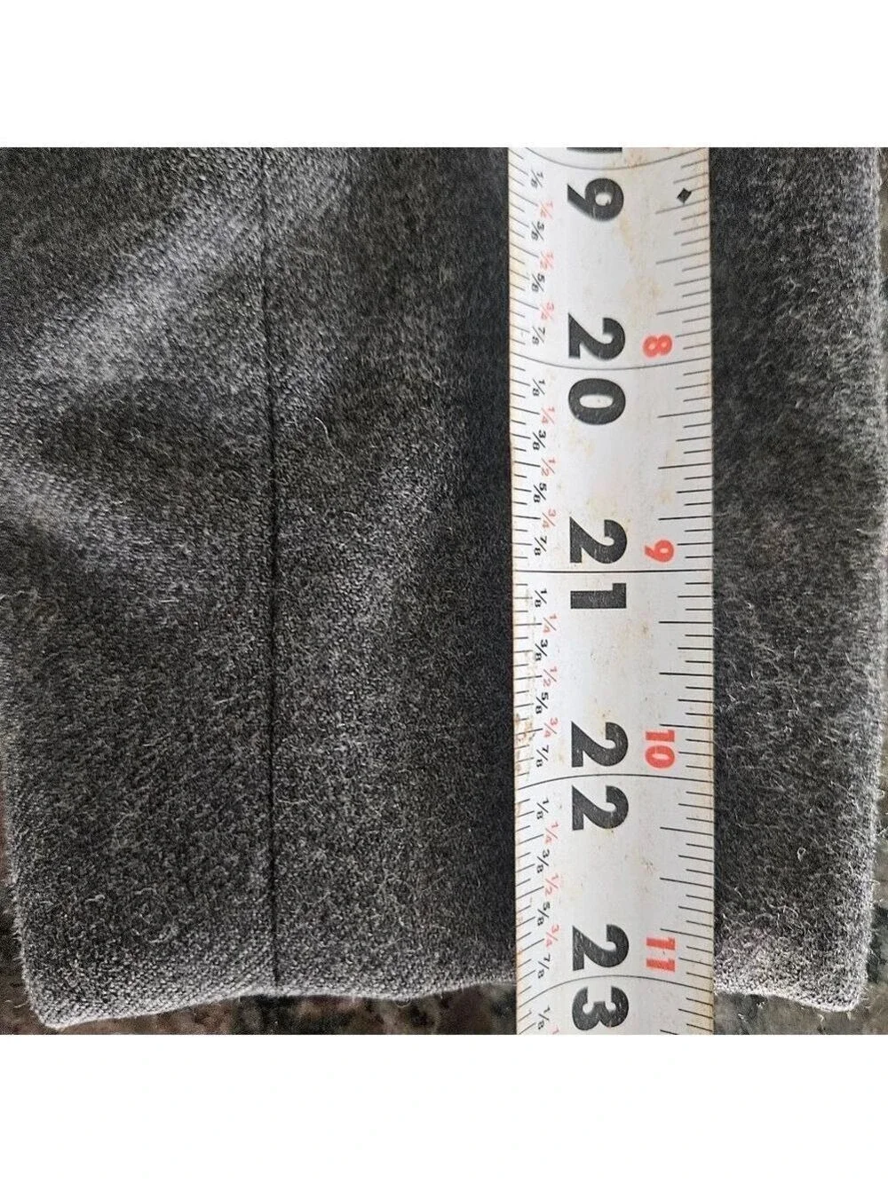 Christian Dior Gray Wool Blazer with Gold Buttons Size 12 Luxury Tailored Jackt